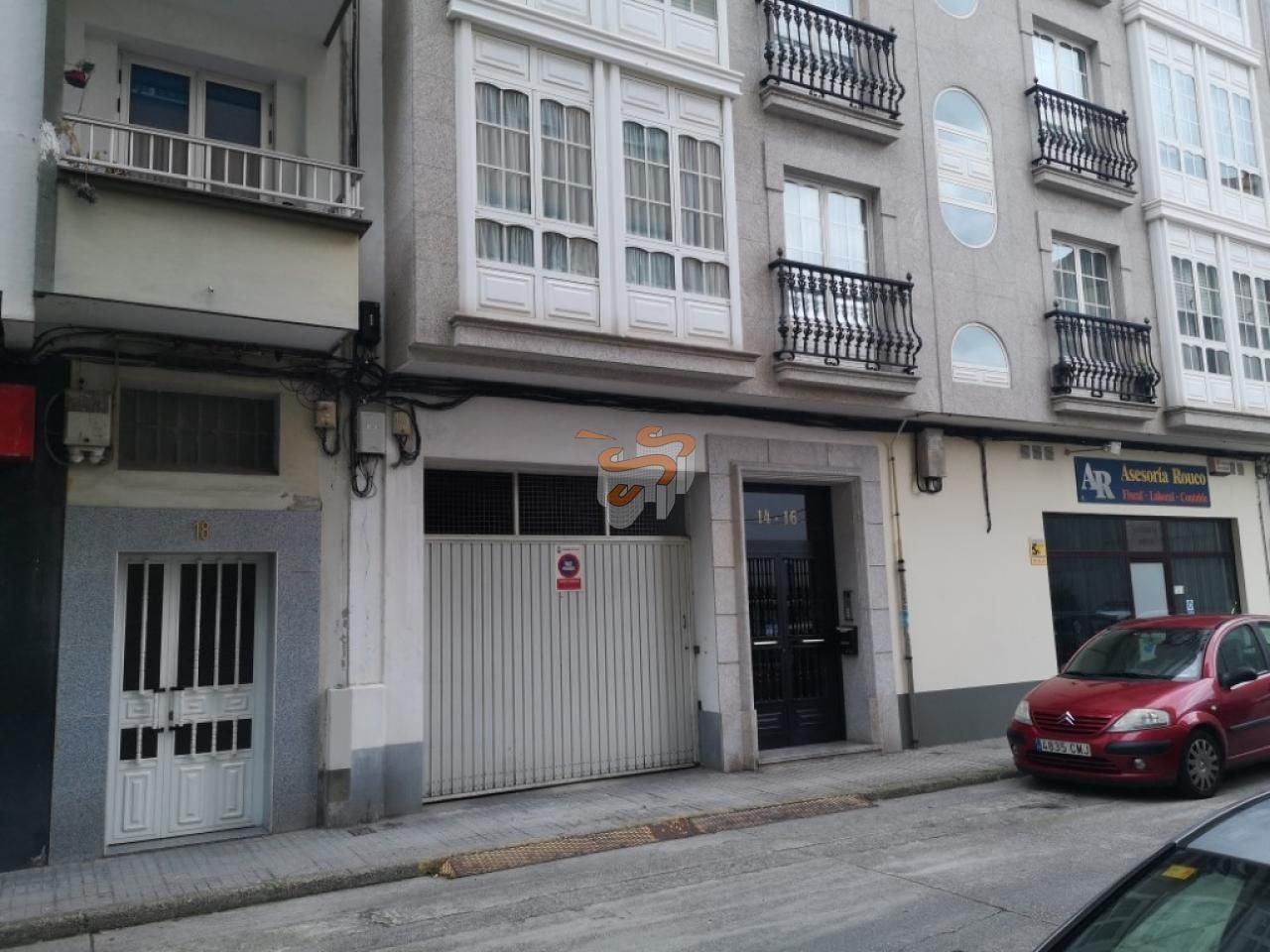 Vista exterior de Garatge en venda en Ferrol