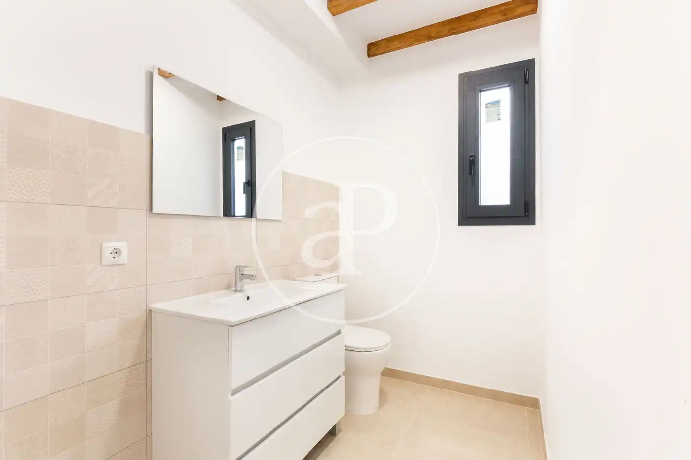 Badezimmer von Loft zum Verkauf in Valencia mit Klimaanlage, Heizung und Terrasse
