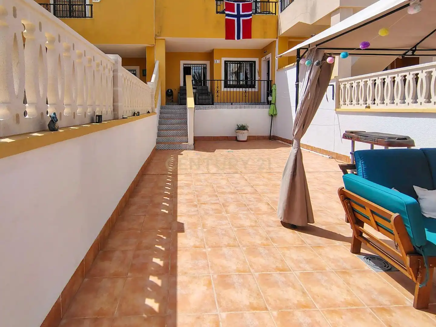 Terrace of Apartments for rent in Elche / Elx  with Air Conditioner, Oven and Washing machine