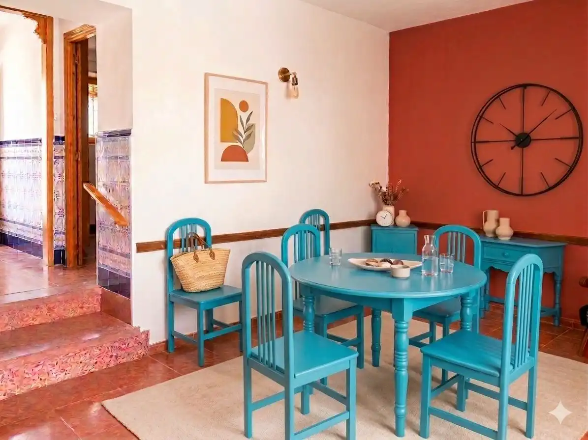Dining room of Detached homes for sale in Cuevas Bajas  with Private garden