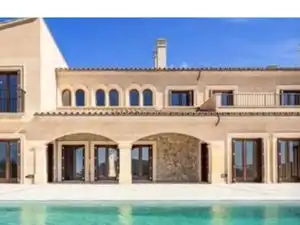 Vista exterior de Finca rústica en venta en Andratx con Jardín privado, Terraza y Balcón