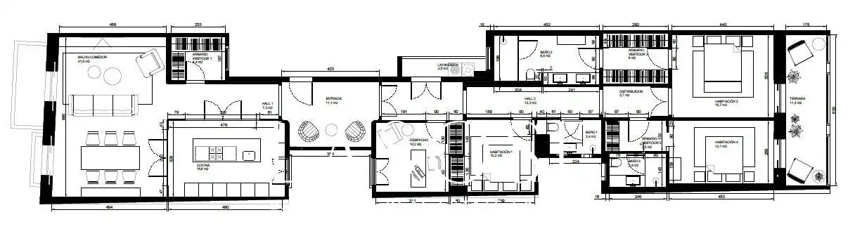 Appartamento con terrazza in vendita a Passeig GRACIA, imagen 33