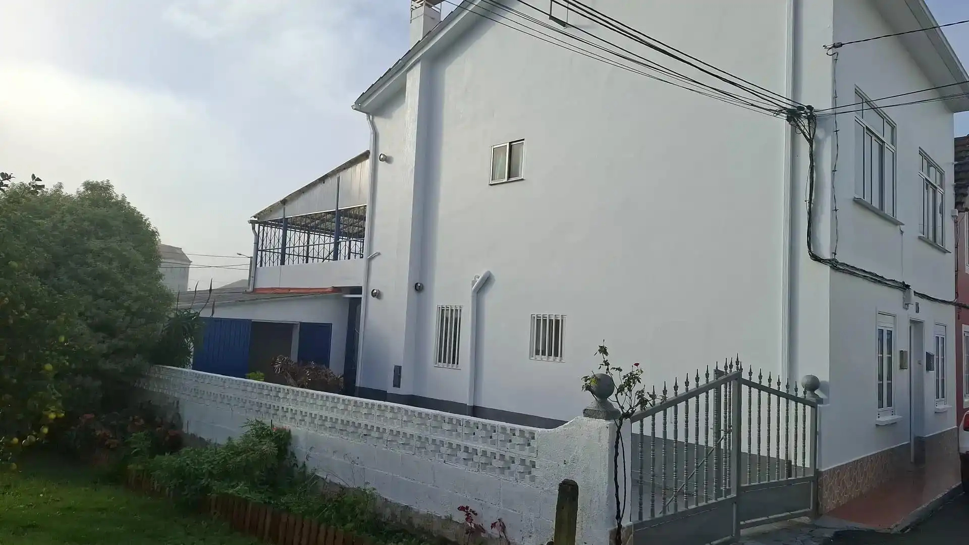 Vista exterior de Casa adosada en venta en Narón