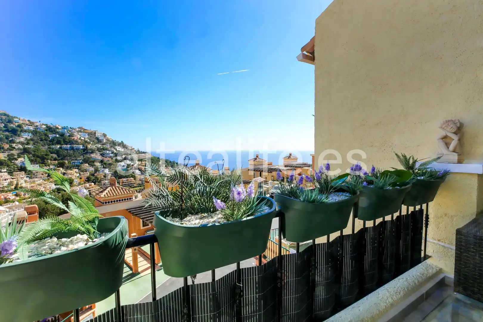 Exterior view of Houses for sale in Altea  with Air Conditioner, Private garden and Terrace
