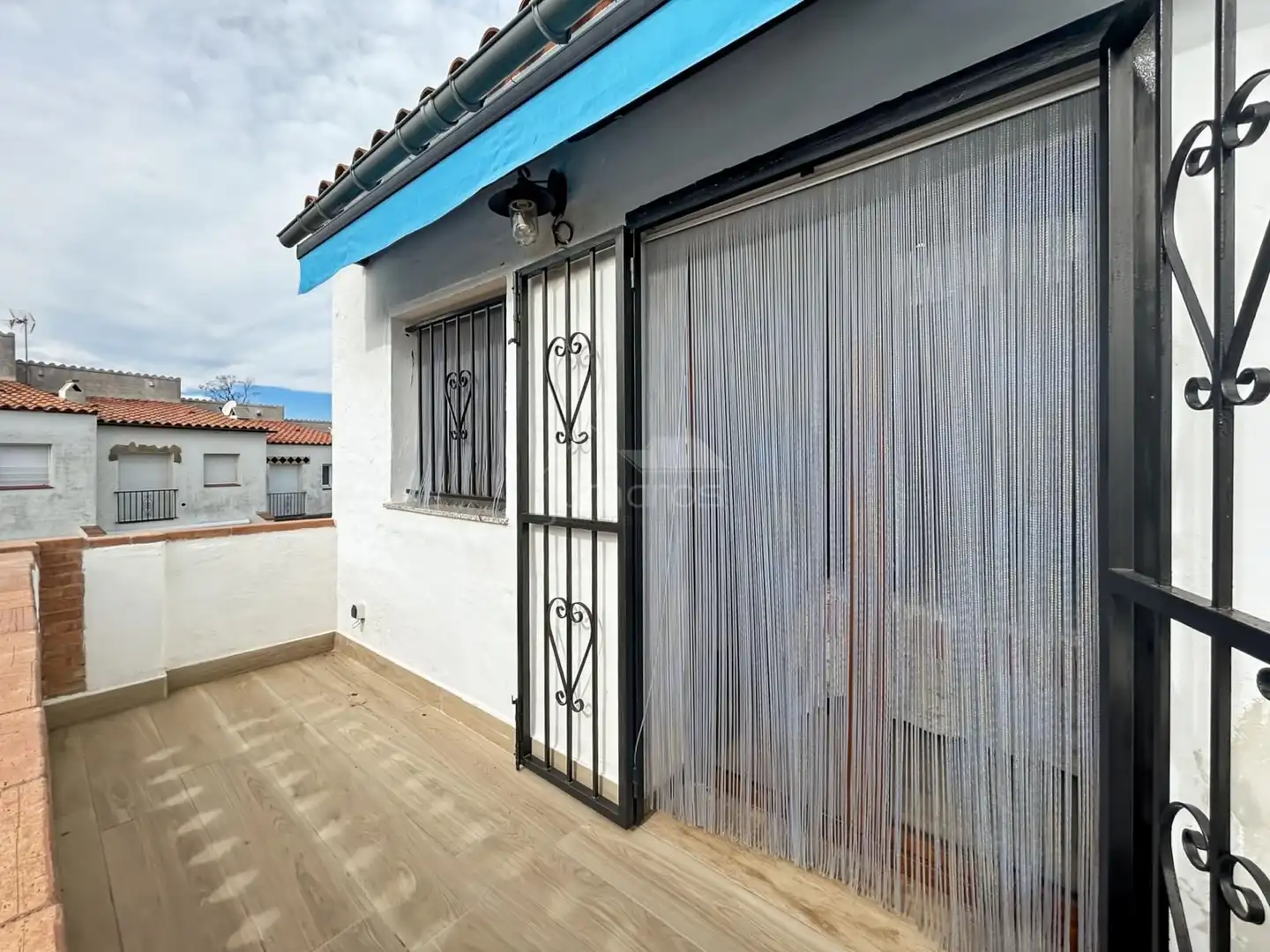 Terrassa de Casa adosada en venda en Roses amb Aire condicionat, Jardí privat i Terrassa