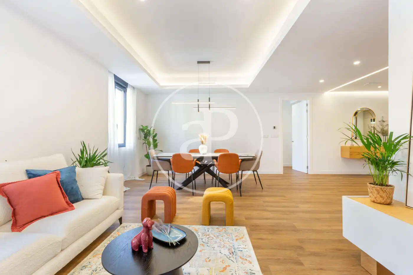 Sala de estar de Piso en venta en Valencia con Aire acondicionado, Calefacción y Amueblado
