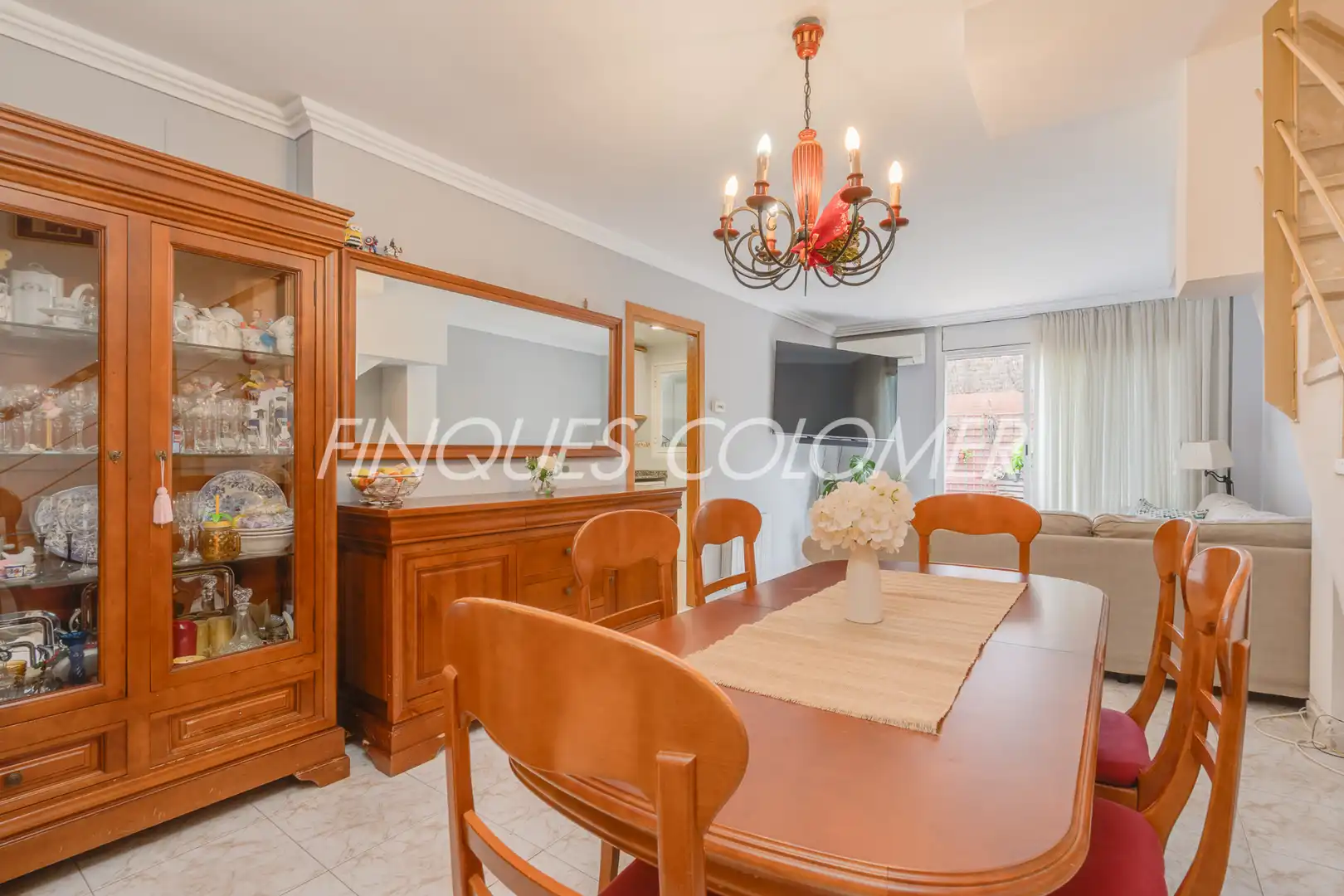 Comedor de Dúplex en venta en Rubí con Aire acondicionado, Calefacción y Jardín privado
