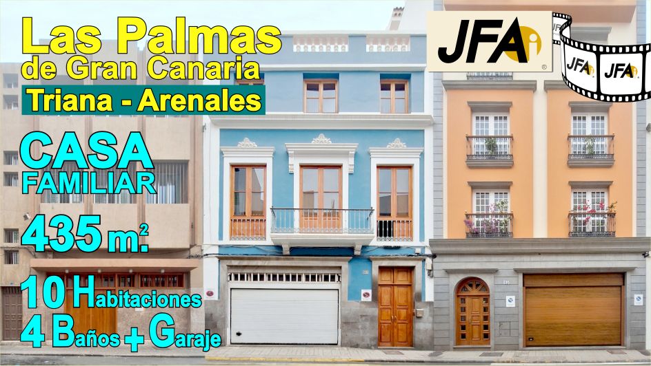 Vista exterior de Casa o xalet en venda en Las Palmas de Gran Canaria amb Parquet, Terrassa i Traster