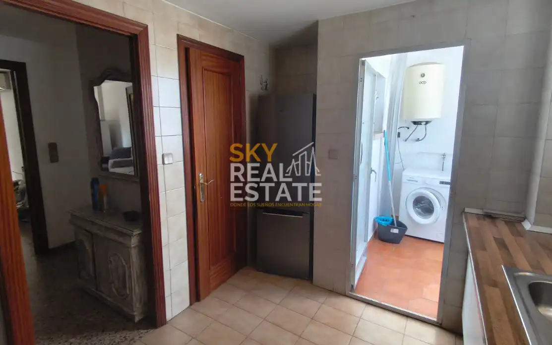 Kitchen of Flat for sale in Dénia  with Air Conditioner, Oven and Washing machine
