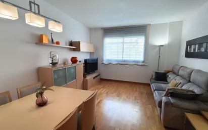 Sala d'estar de Pis en venda en Badalona amb Aire condicionat, Terrassa i Traster