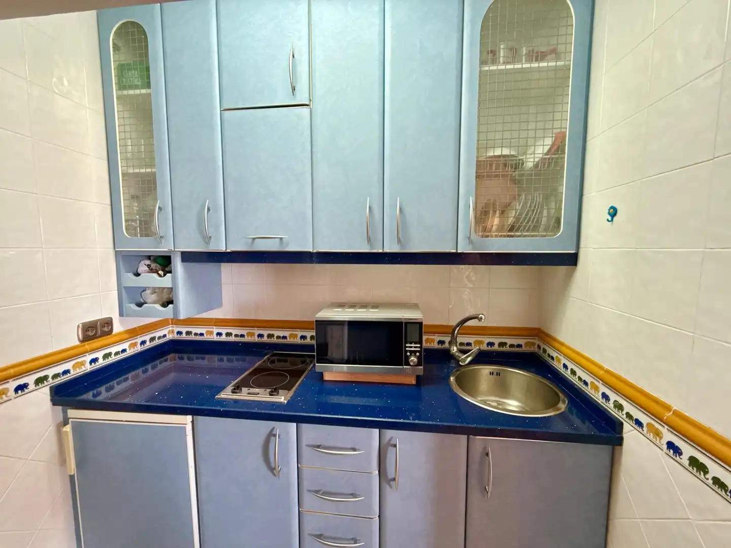 Cocina de Apartamento en venta en Torremolinos con Terraza, Amueblado y Piscina comunitaria