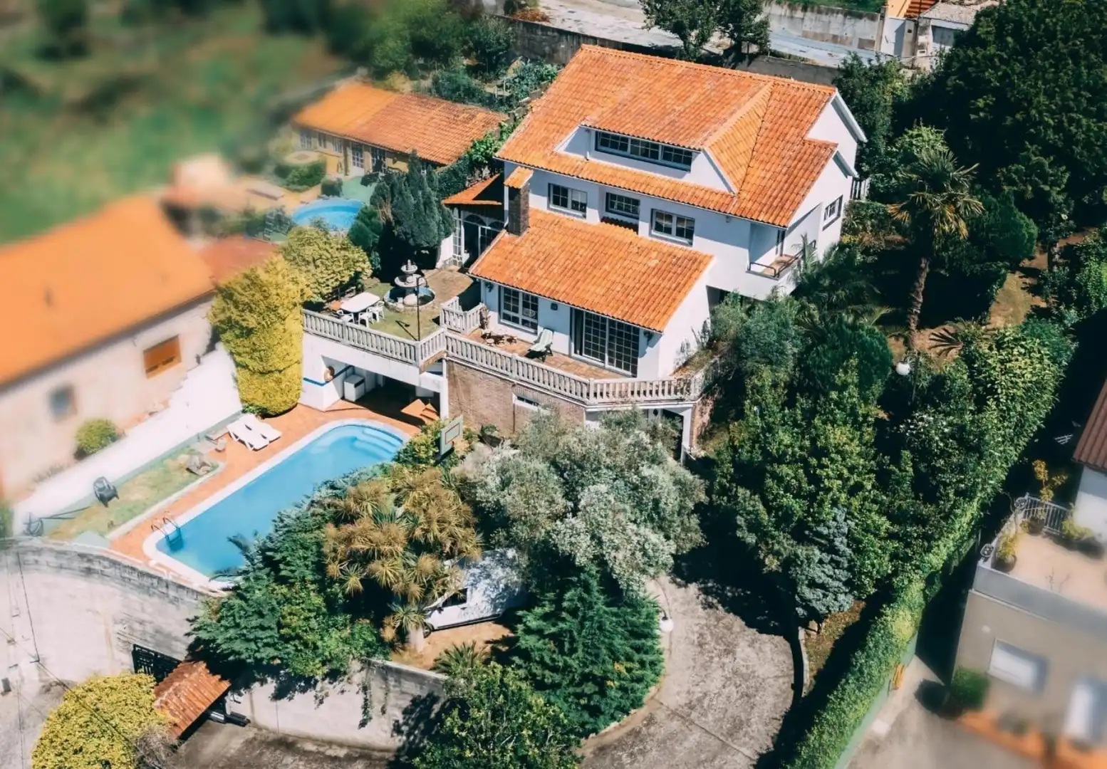 Exterior view of Houses for sale in Vigo   with Terrace, Swimming Pool and Balcony