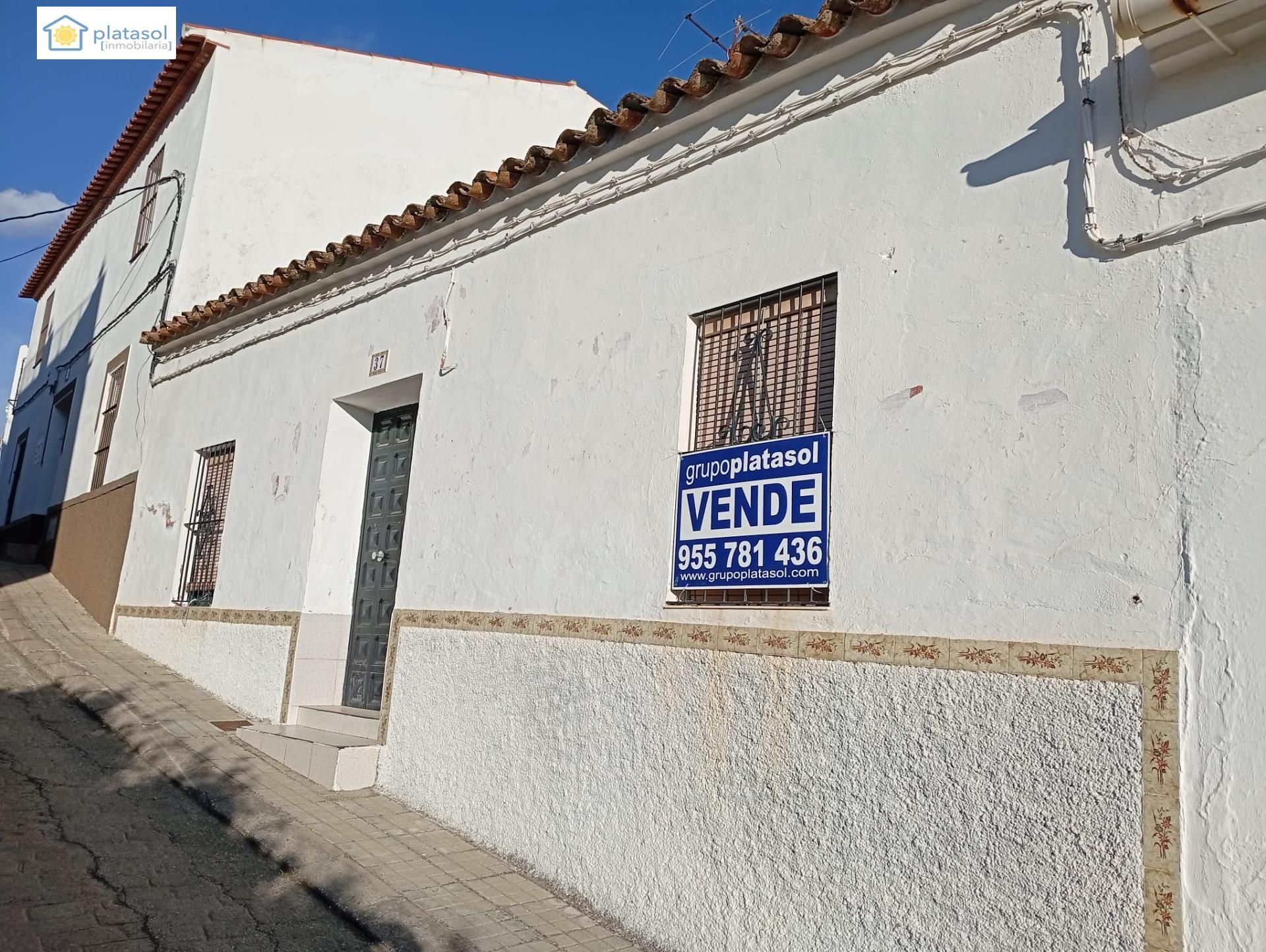 Exterior view of House or chalet for sale in Santa Olalla del Cala