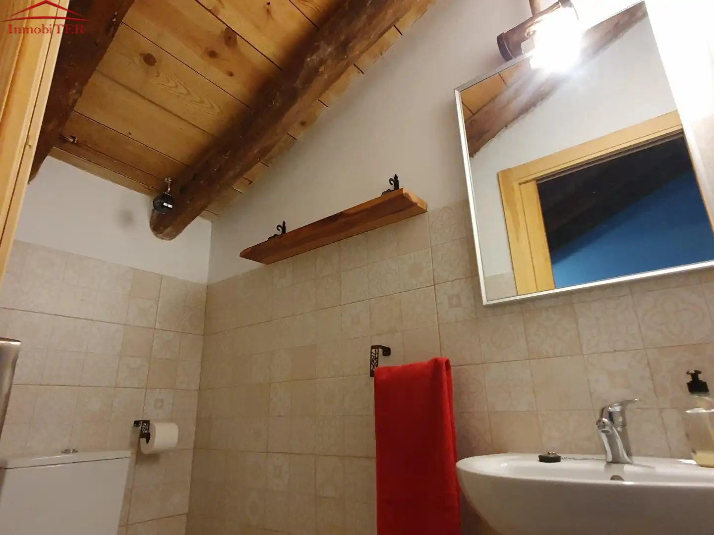 Baño de Casa o chalet en venta en Rubiales con Calefacción, Jardín privado y Trastero