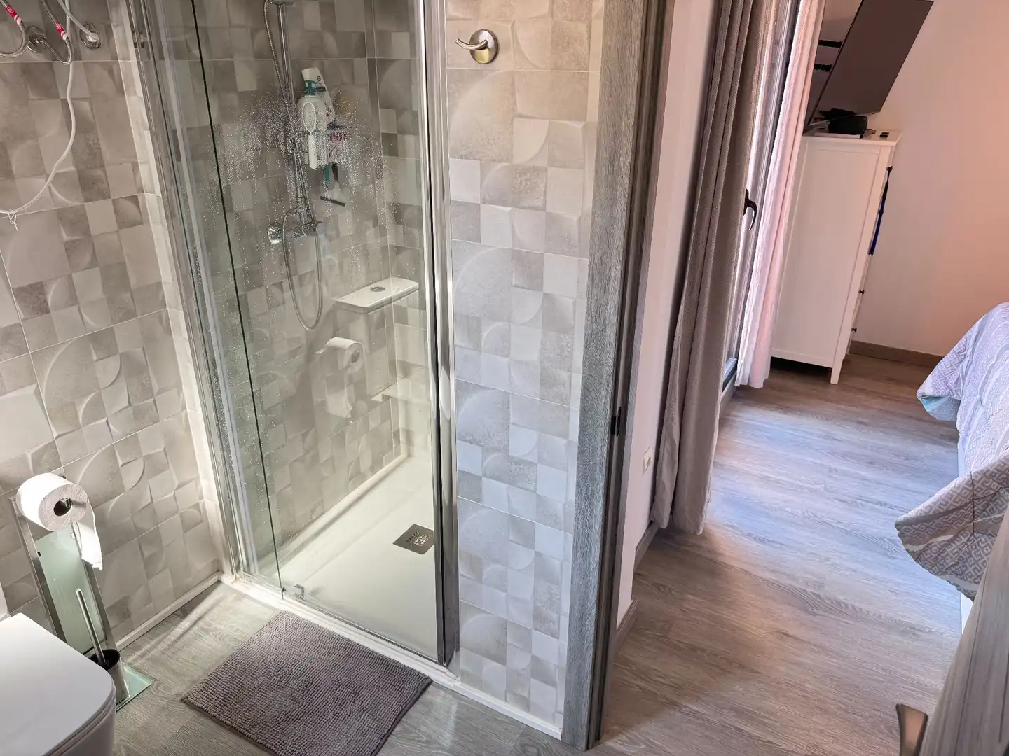 Baño de Casa o chalet en venta en Roquetas de Mar con Aire acondicionado, Jardín privado y Terraza