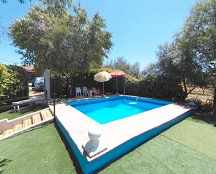 Piscina de Casa o xalet en venda en Santa Olalla amb Aire condicionat, Calefacció i Jardí privat