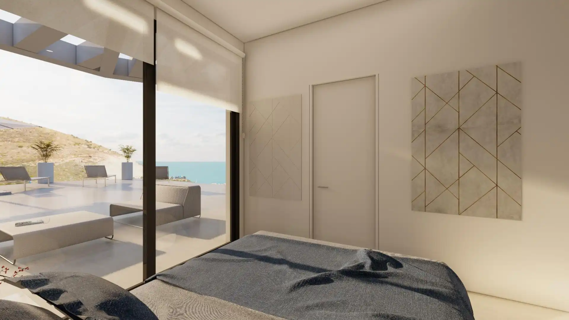 Habitación de Ático en venta en Benalmádena con Aire acondicionado, Terraza y Piscina comunitaria