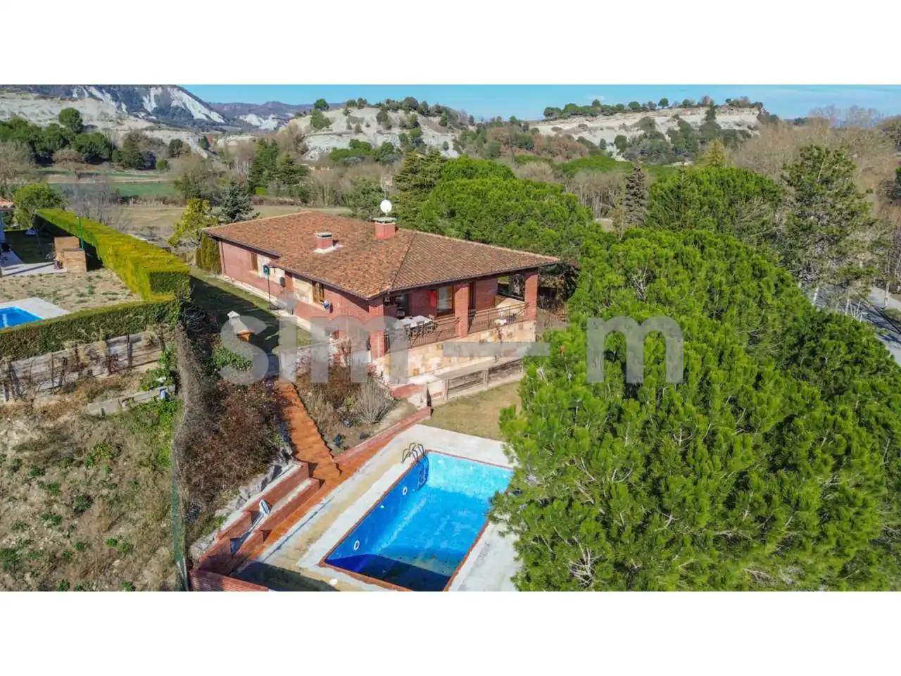 Jardí de Casa o xalet de lloguer en Tona amb Aire condicionat, Calefacció i Jardí privat