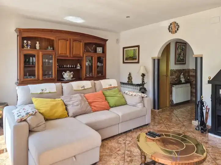 Sala de estar de Casa adosada en venta en Ripoll