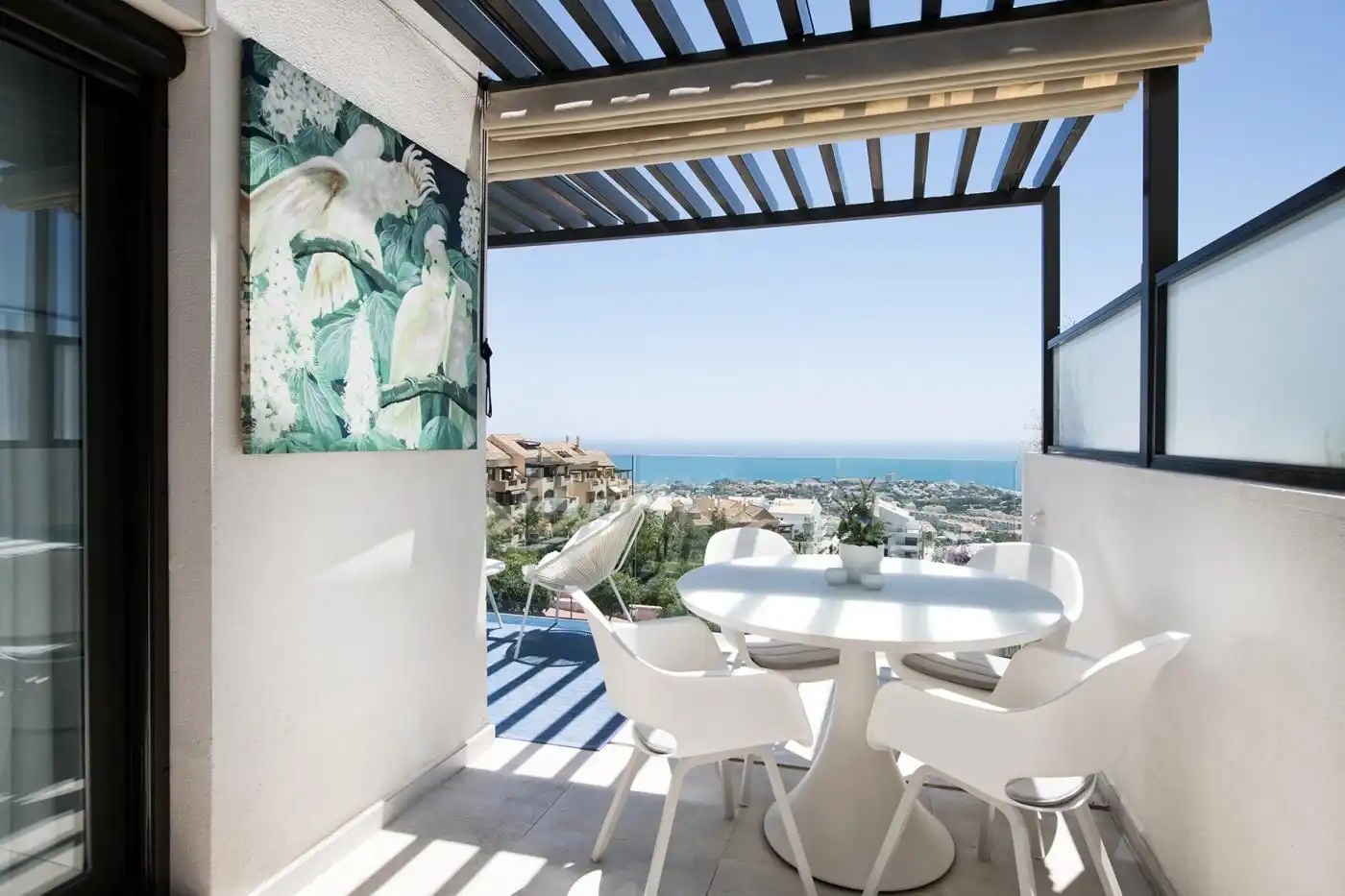 Terrace of Attic for sale in Benalmádena  with Air Conditioner, Heating and Storage room