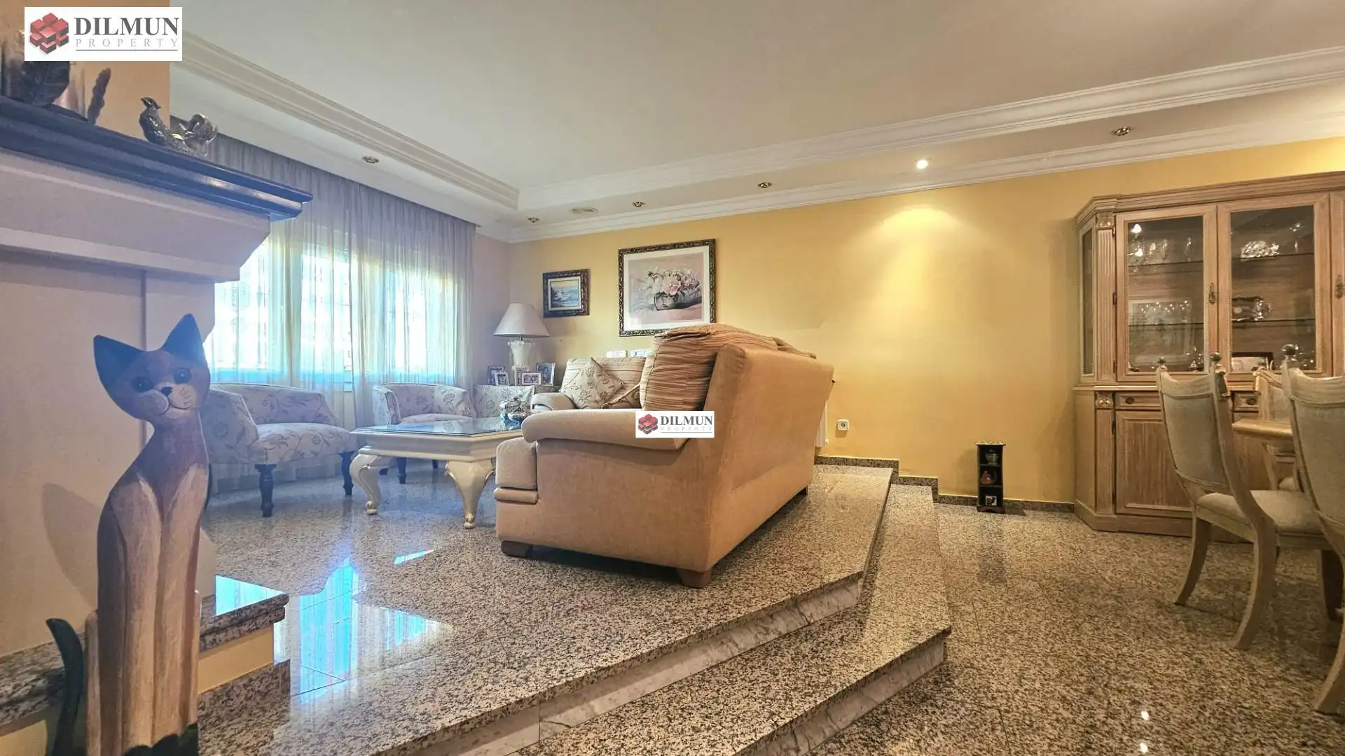 Living room of Houses for sale in Mijas  with Air Conditioner, Heating and Terrace