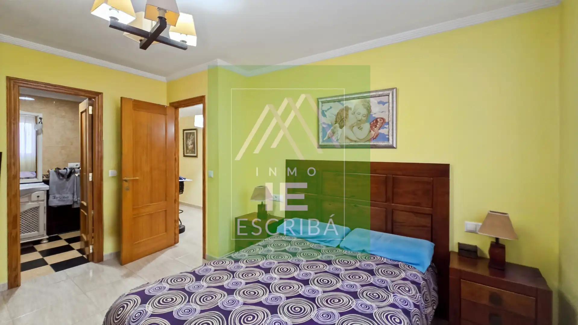 Bedroom of Flat for sale in Catadau  with Air Conditioner and Terrace