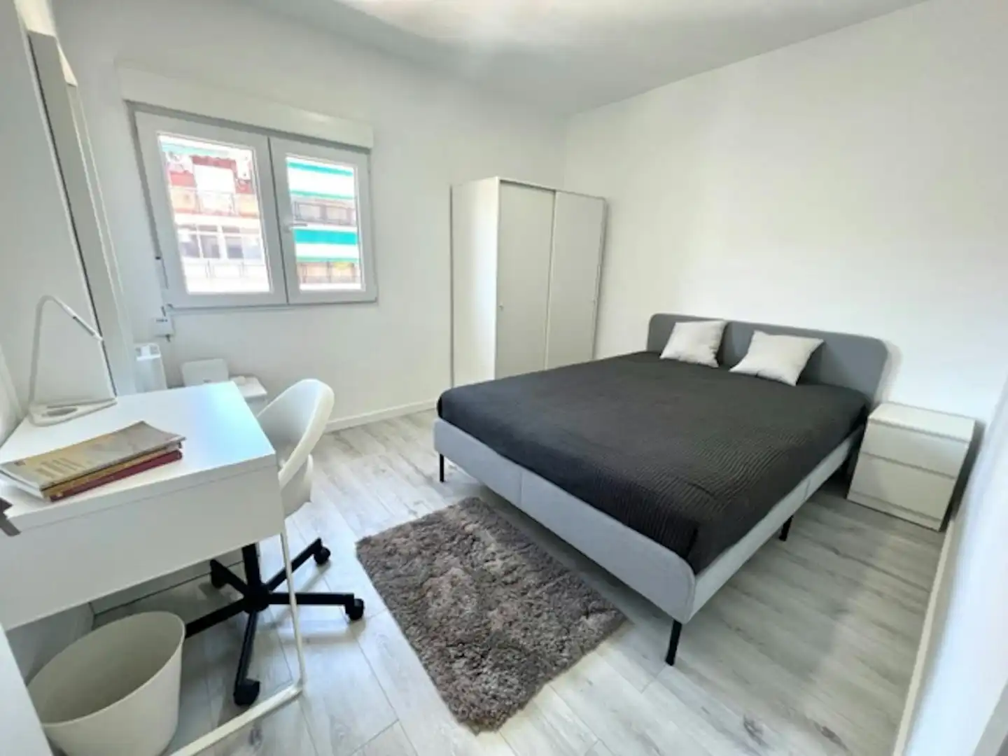 Schlafzimmer von Wohnung zur untervermieten in Getafe mit Heizung und Waschmaschine