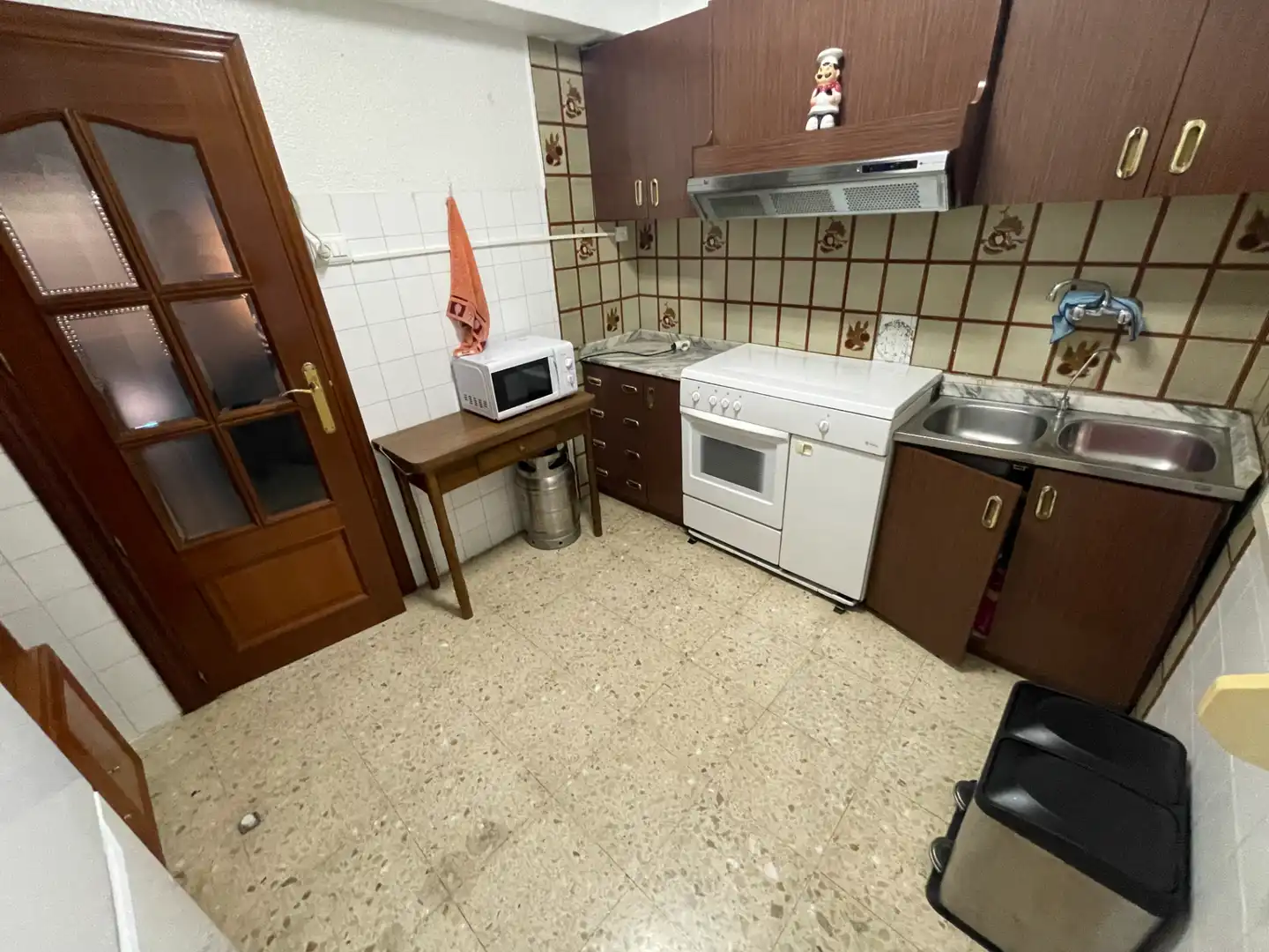 Küche von Wohnung zur Miete in Murcia mit Klimaanlage, Heizung und Möbliert