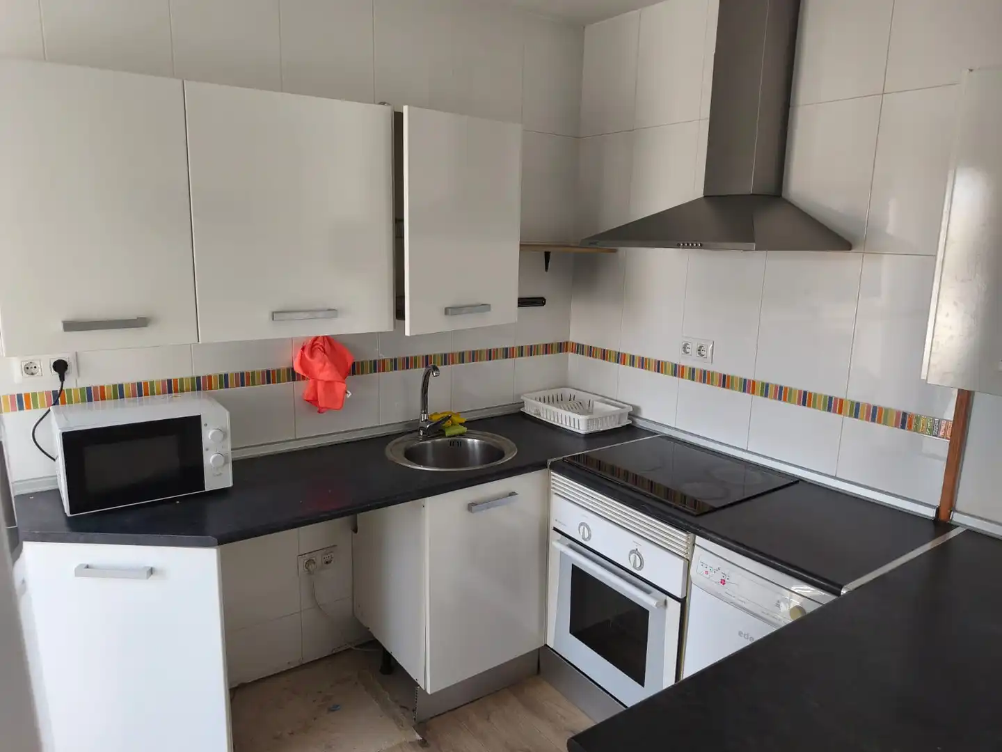 Küche von Wohnung zur Miete in Badajoz mit Klimaanlage, Heizung und Möbliert