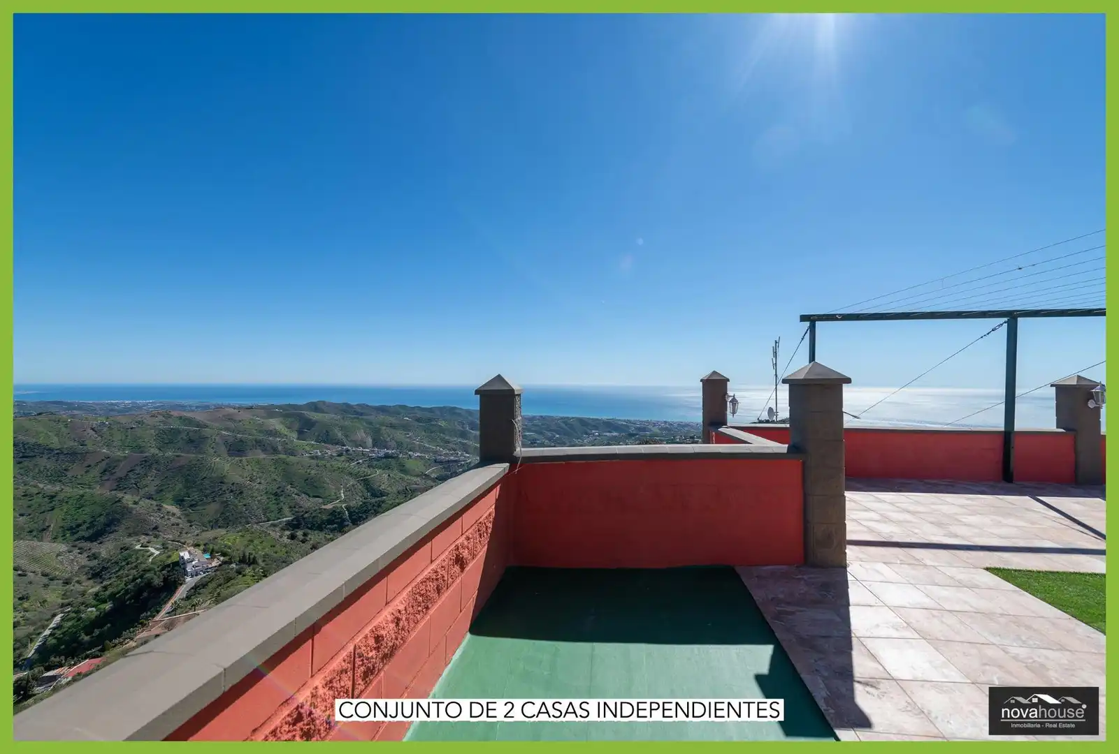 Exterior view of Houses for sale in Moclinejo