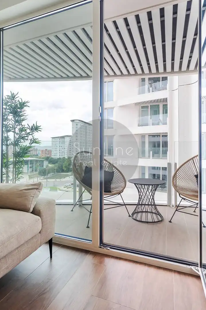 Terraza de Piso de alquiler en Valencia con Aire acondicionado, Amueblado y Balcón