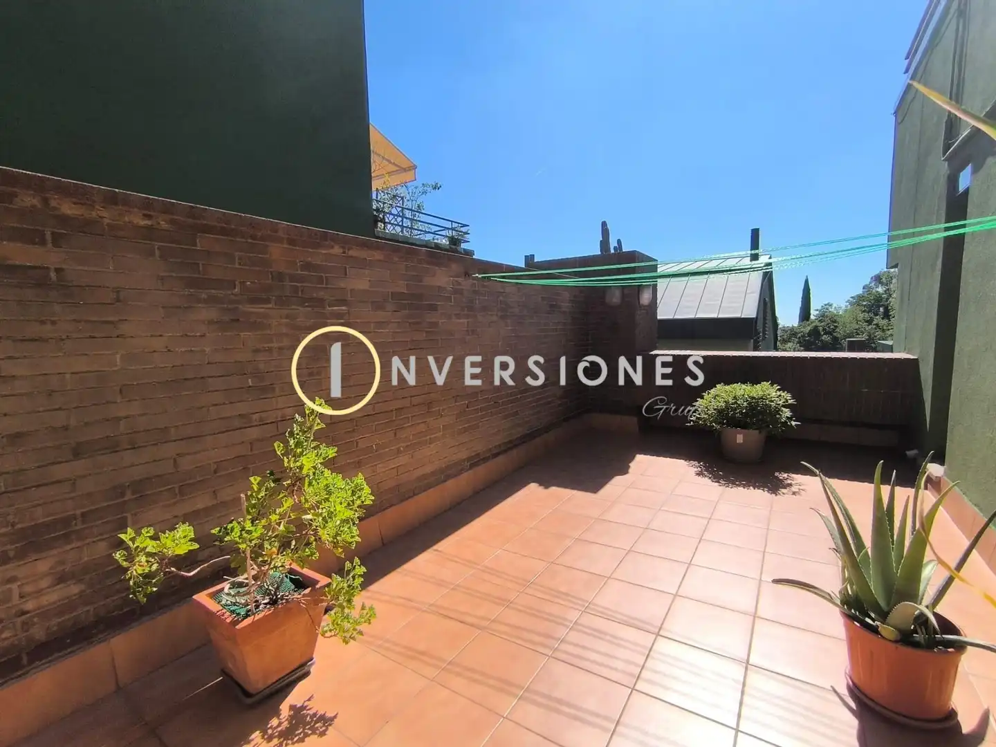 Terrace of Detached homes for rent in Barcelona  with Terrace and Community pool