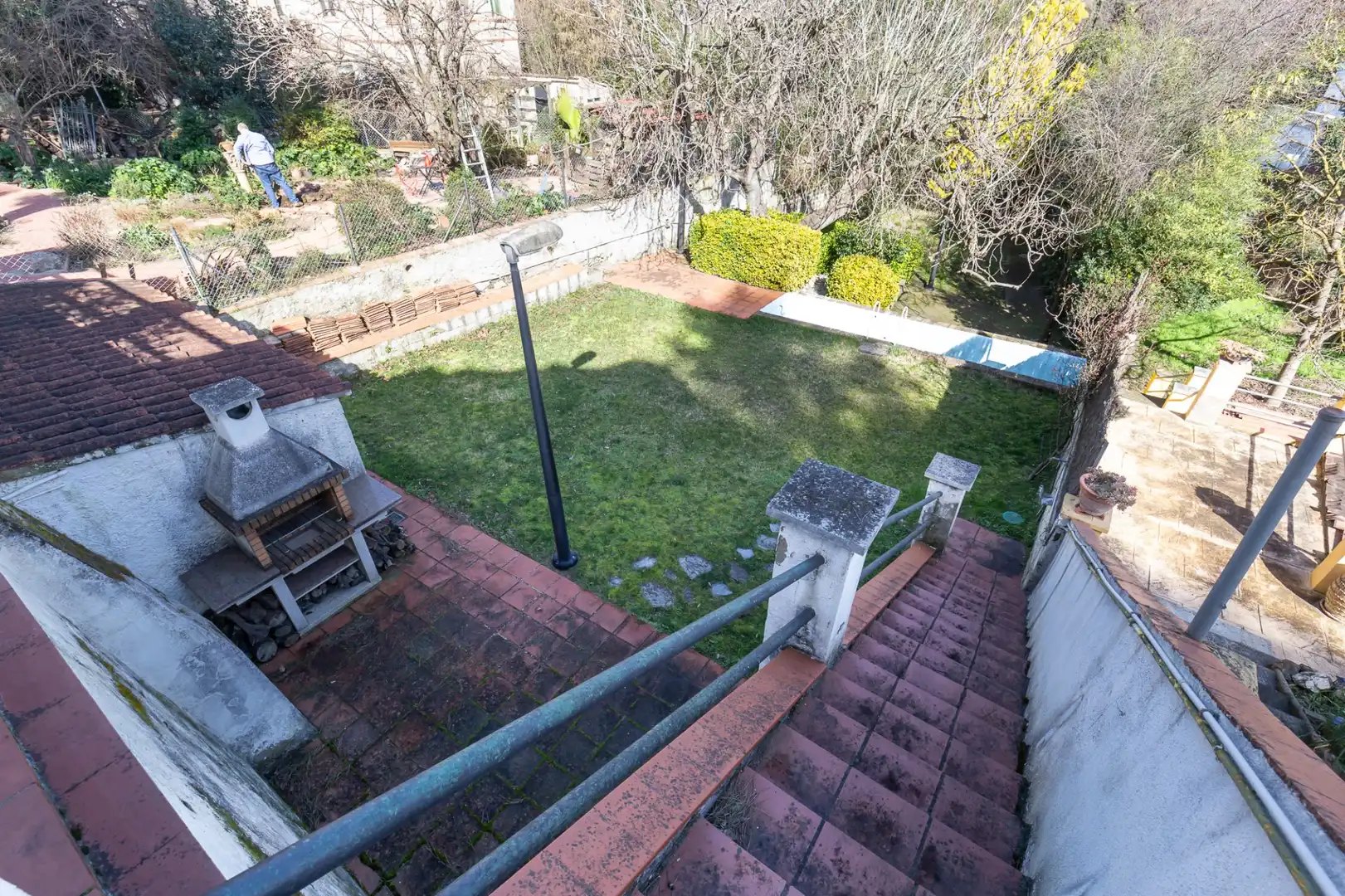 Garden of Houses for sale in Sant Cugat del Vallès  with Air Conditioner, Heating and Terrace