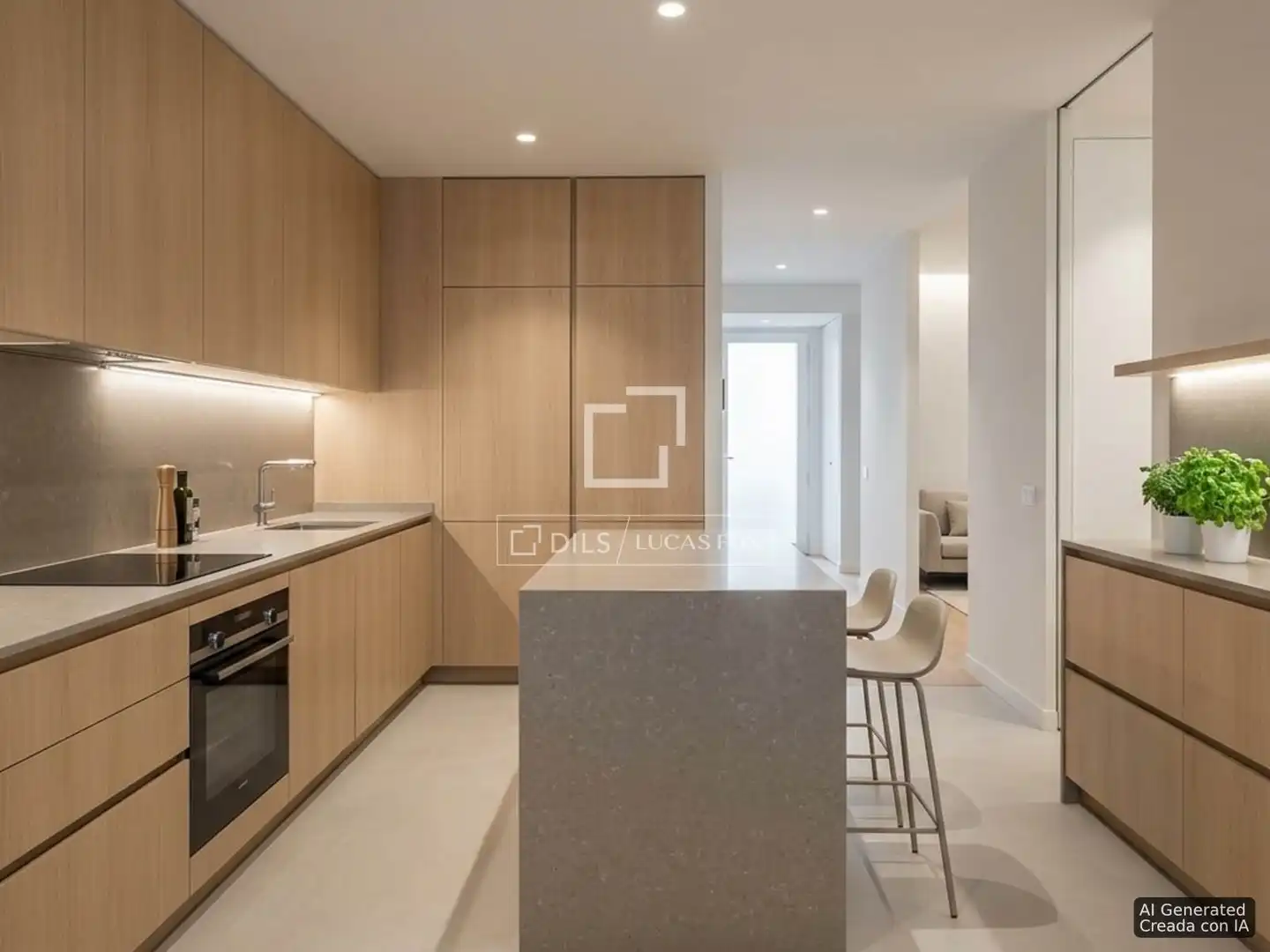 Cocina de Piso en venta en Barcelona con Amueblado y Balcón