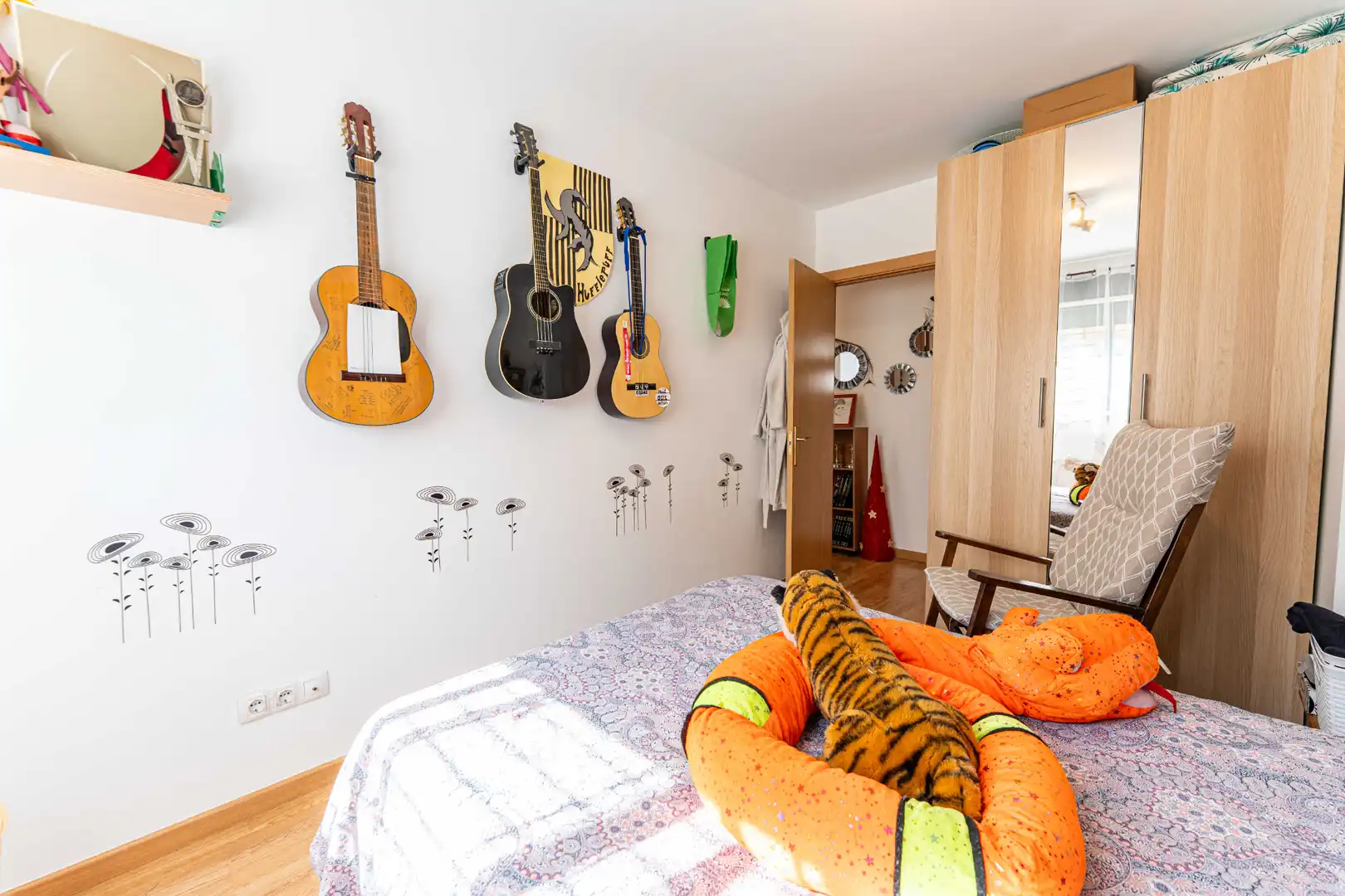 Bedroom of Ground floor for sale in Arroyomolinos (Madrid)  with Air Conditioner, Heating and Private garden