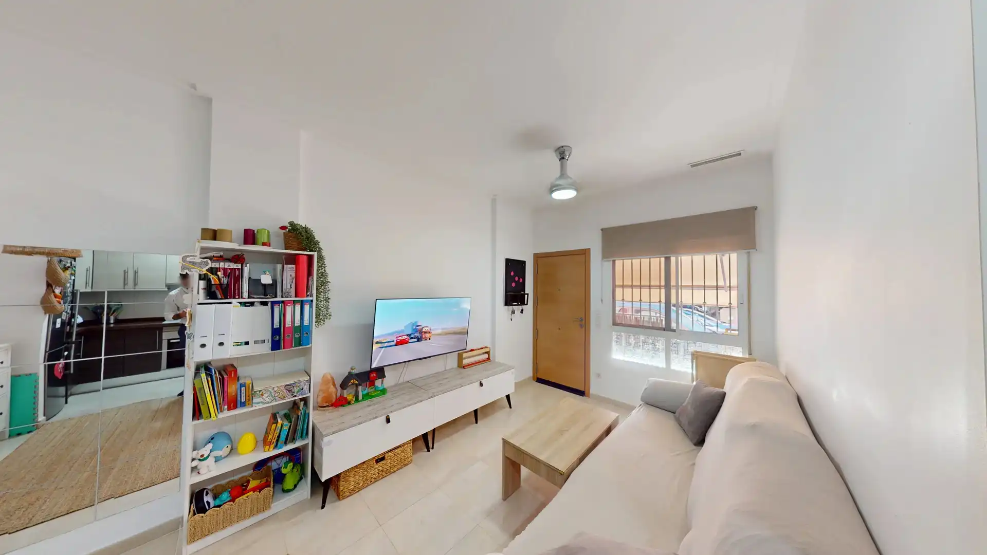 Sala de estar de Casa adosada en venta en Torrellano