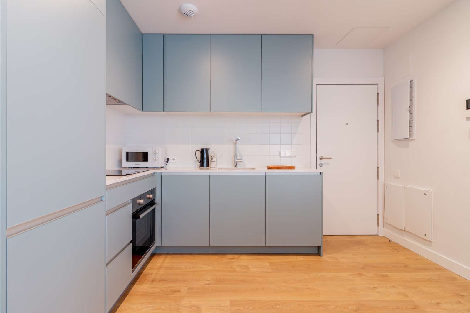 Cuina de Apartament per a compartir en  Madrid Capital amb Aire condicionat, Calefacció i Terrassa