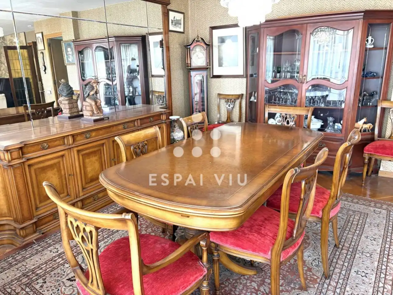 Menjador de Pis en venda en Terrassa amb Calefacció, Parquet i Terrassa
