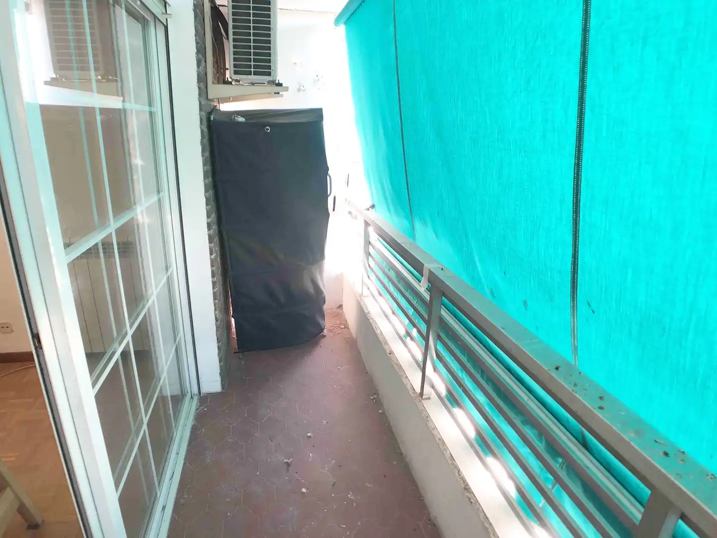Terraza de Piso de alquiler en Madrid con Aire acondicionado, Calefacción y Parquet
