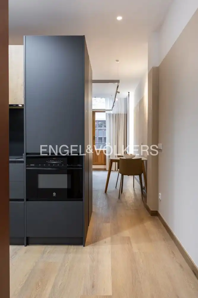 Küche von Wohnung zur Miete in Valencia mit Klimaanlage, Heizung und Möbliert