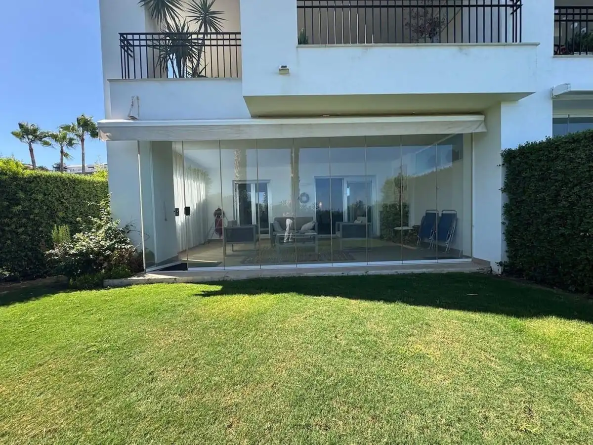 Vista exterior de Planta baja de alquiler en Ojén con Aire acondicionado, Jardín privado y Terraza