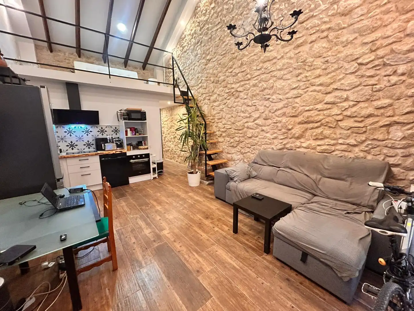 Wohnzimmer von Haus oder Chalet zum Verkauf in Alicante / Alacant mit Klimaanlage, Heizung und Terrasse