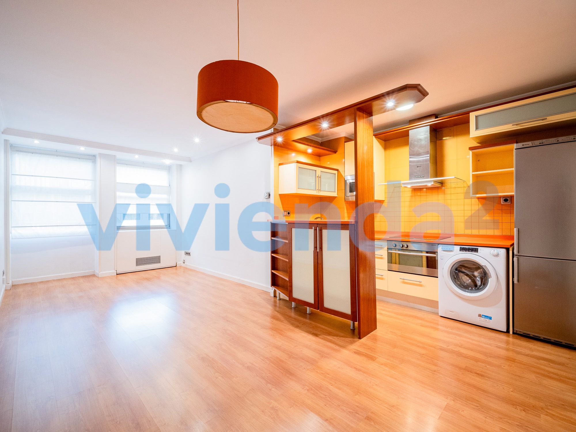 Kitchen of Flat for sale in  Madrid Capital  with Air Conditioner and Heating