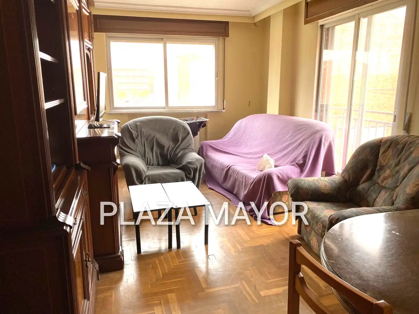 Sala de estar de Piso de alquiler en Salamanca con Calefacción, Amueblado y Balcón