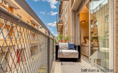 Balcony of Flat for sale in Cerdanyola del Vallès  with Heating, Parquet flooring and Terrace