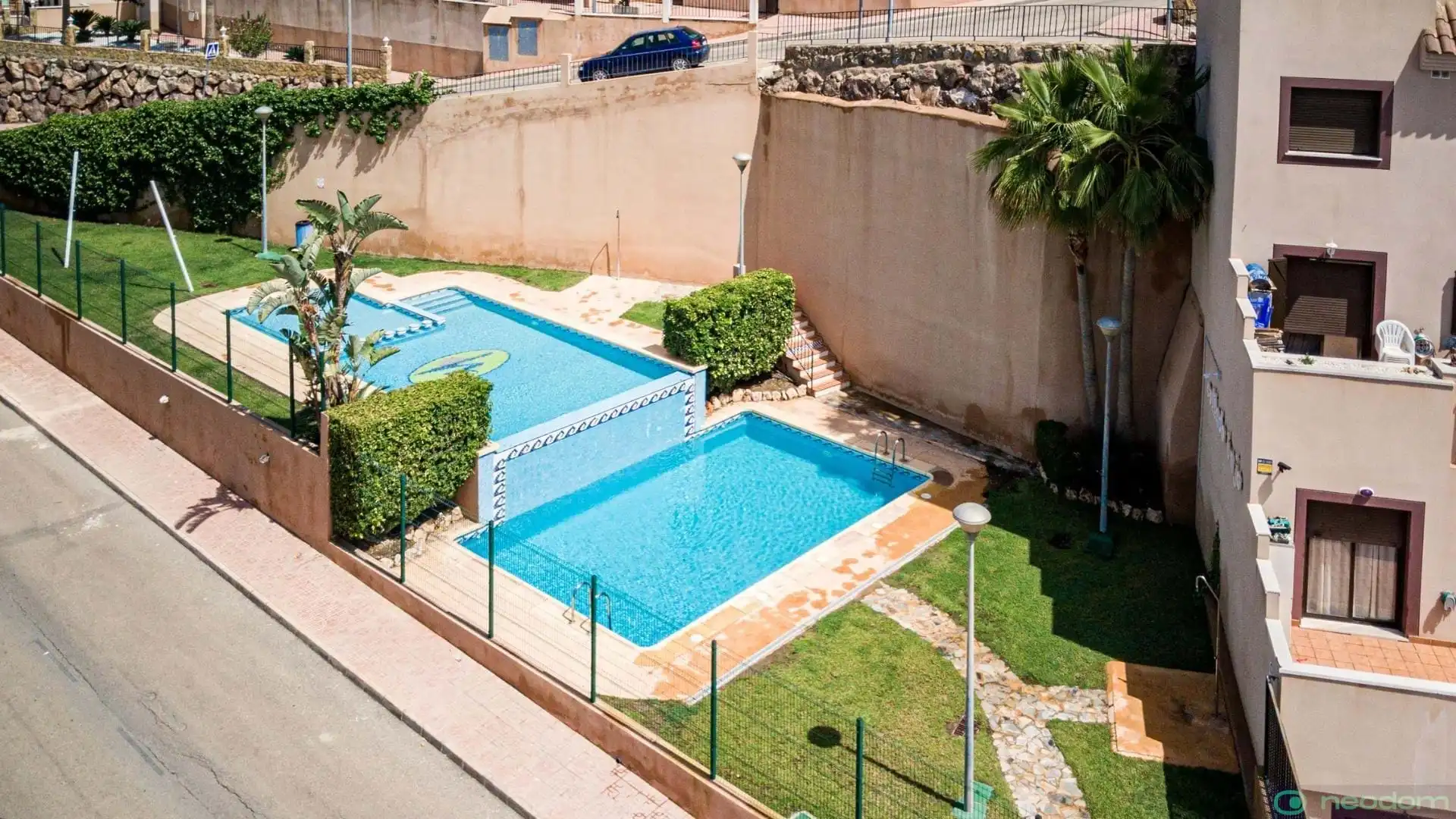 Schwimmbecken von Wohnung zum Verkauf in Águilas mit Möbliert