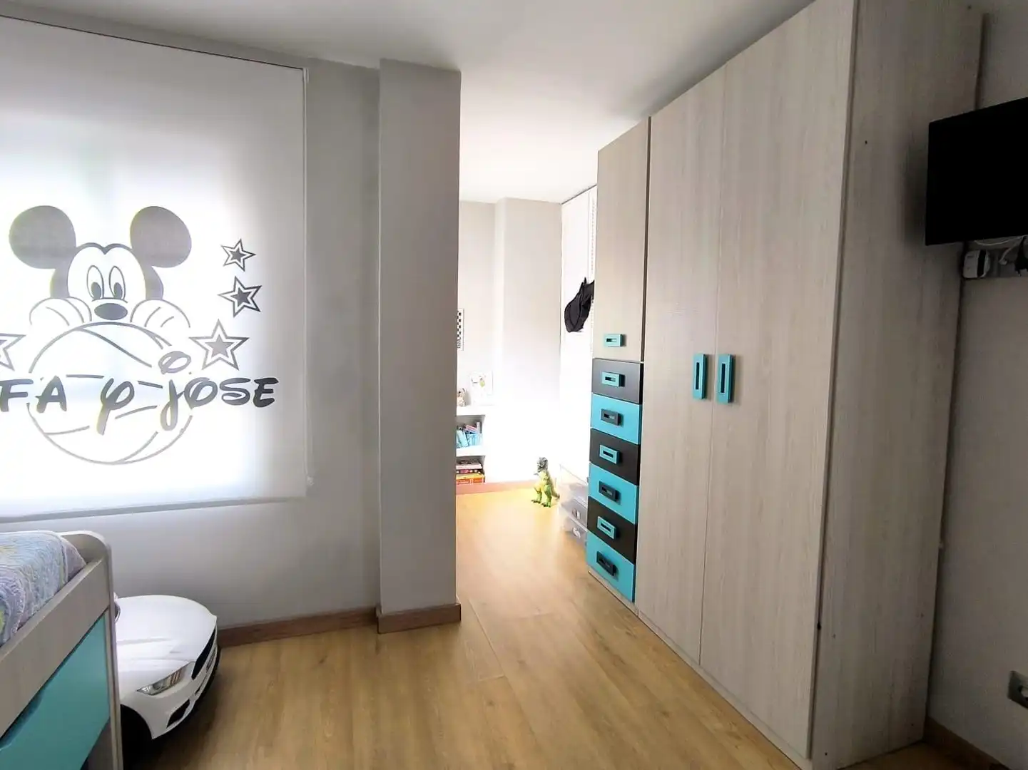 Schlafzimmer von Maisonette zum Verkauf in Alhaurín de la Torre mit Klimaanlage, Parkett und Terrasse