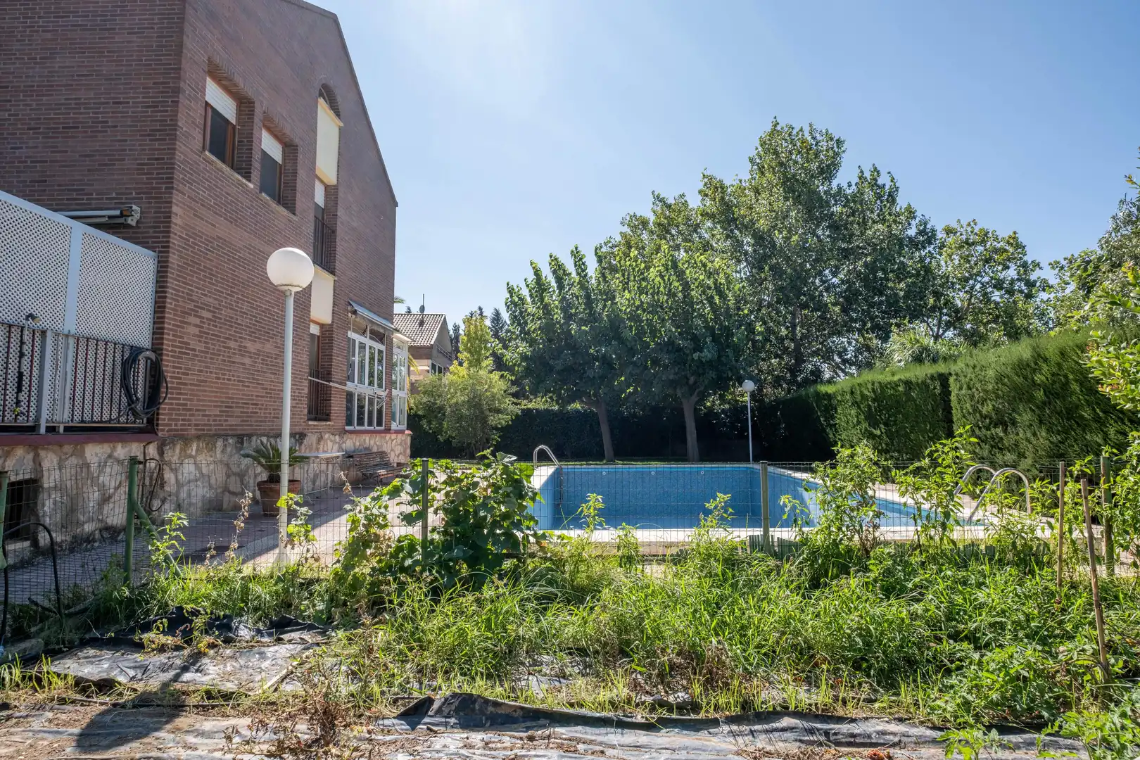 Piscina de Casa o chalet en venta en Zaragoza con Jardín privado, Terraza y Piscina