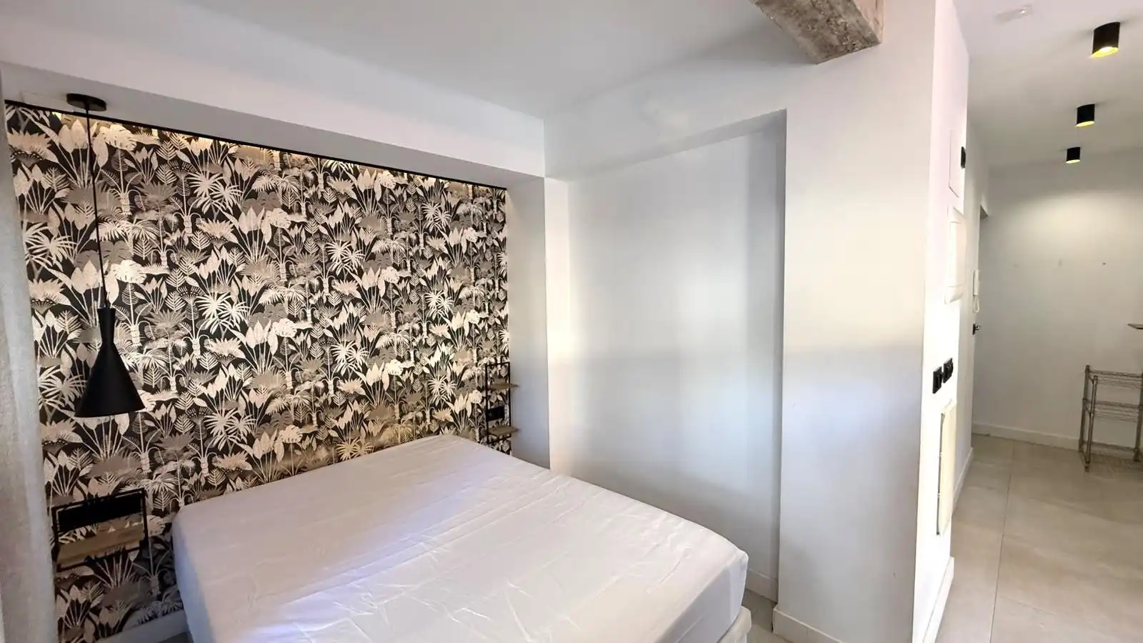 Schlafzimmer von Loft zur Miete in Alicante / Alacant mit Klimaanlage, Heizung und Terrasse