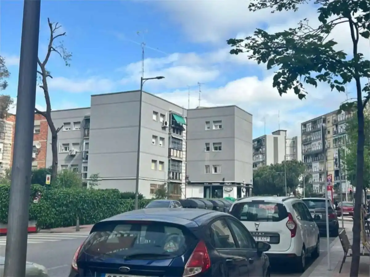 Vista exterior de Piso en venta en Móstoles con Terraza